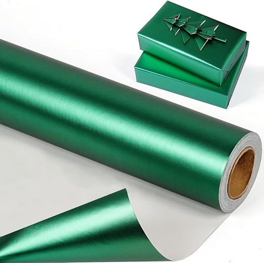 Papier Cadeau de Noël Vert