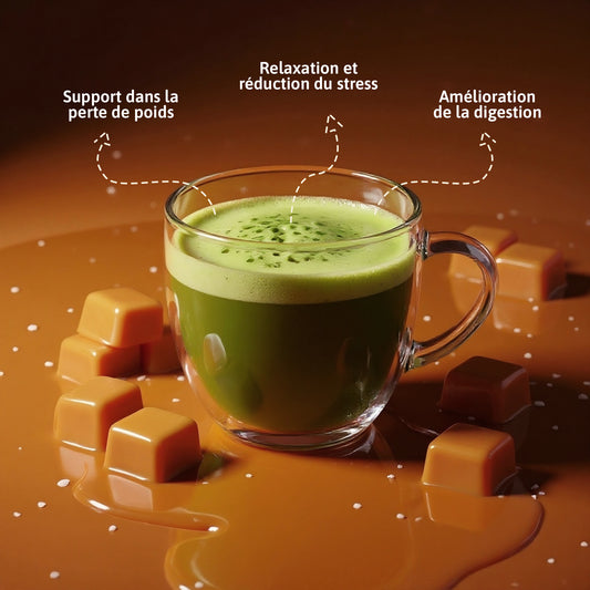 10 Capsules Matcha Caramel Beurre Salé – Compatibles Nespresso®