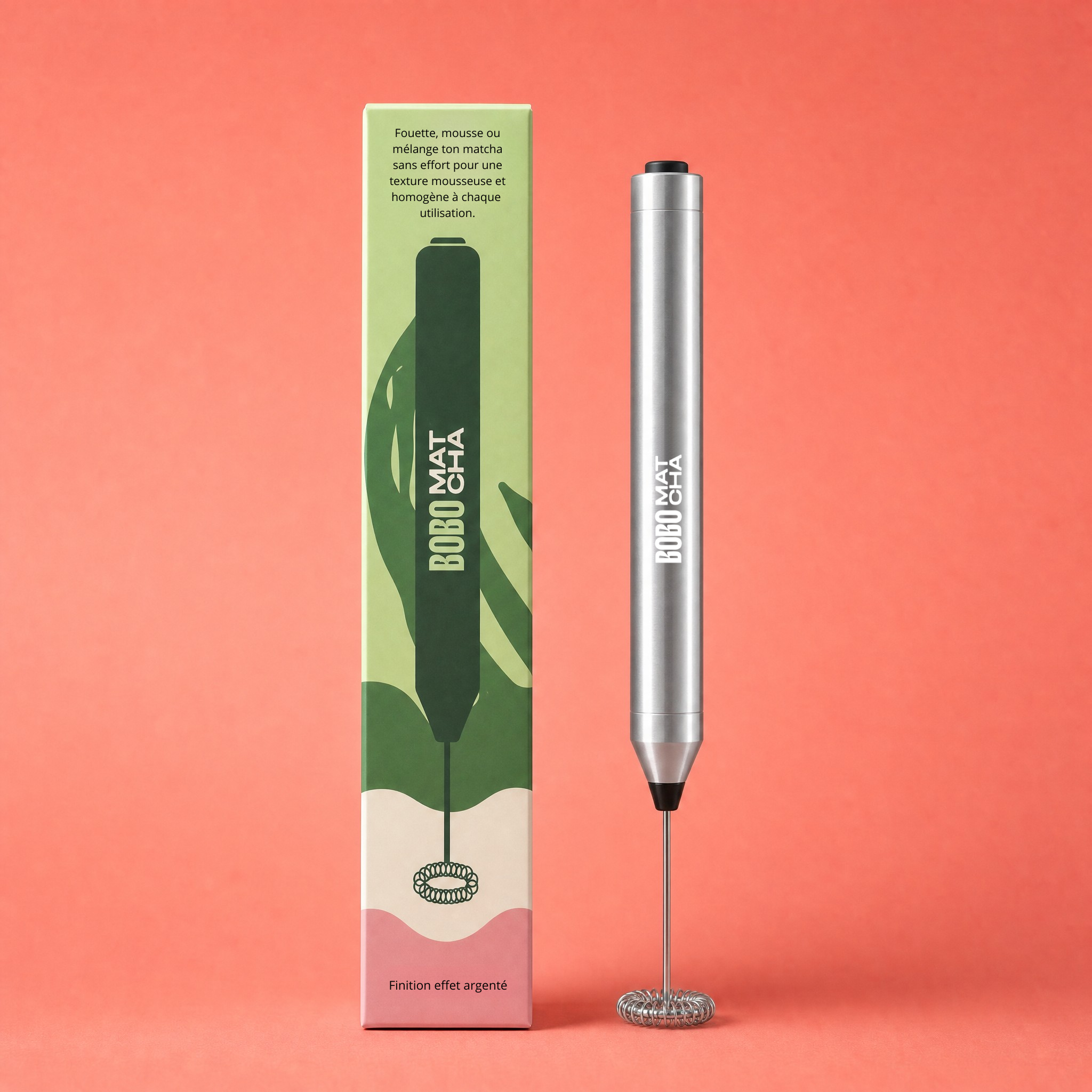 Mousseur électrique - Bobo Matcha