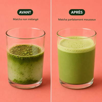 Mousseur électrique - Bobo Matcha