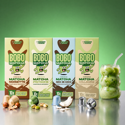 Précommande - Capsules de matcha compatibles Nespresso
